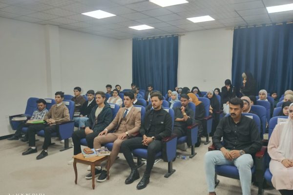 ورشة انضباط الطلبة لقسم المحاسبة